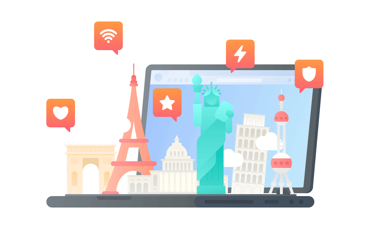 国外翻回国VPN - 快回国加速器